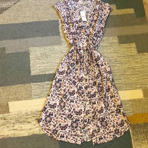LOFT Dresses & Skirts - NWT LOFT XS Button Up Shirtdress